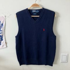【美品】ポロラルフローレン　ベスト　ケーブル編み　ポニーロゴ　現行　セーター　S 美品 Polo Ralph Lauren ケーブルニット ベスト ネイビー L - メルカリ