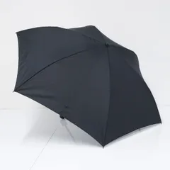 MUJI 2通りにたためる 折りたたみ傘 USED美品 ブラック 黒 無印良品 男女兼用 折傘 55cm KR FM04のサムネイル