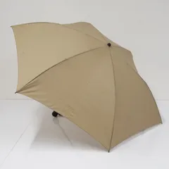MUJI 2通りにたためる 折りたたみ傘 USED美品 ベージュ 無印良品 男女兼用 折傘 55cm KR FM06のサムネイル