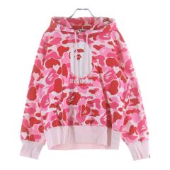 新品同様】APE シャークパーカー ピンク - メルカリ