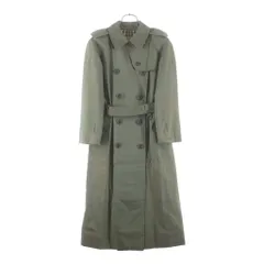 BURBERRY (バーバリー) ロングトレンチコート カーキ