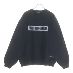 SCHOTT (ショット) × NEIGHBORHOOD × Kostas Seremetis SWEAT SHIRT LONG SLEEVE ネイバーフッド スウェットトレーナー ブラックのサムネイル