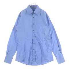 GUCCI (グッチ) コットン ドレスシャツ 長袖シャツ ブルーのサムネイル