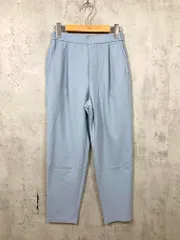 green label relaxing グリーンレーベルリラクシング ユナイテッドアローズ 3614-160-2727 定価7920円 オルマイ ウラキモウ テーパード パンツ sizeSH/水色 ■■レディース
