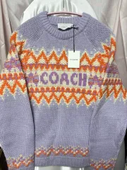 COACH フェアアイル スキー ライトパープル ニットのサムネイル