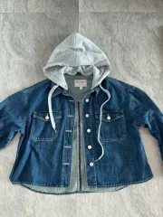 GUESS フード デニム ジャケット デニムジャケットのサムネイル