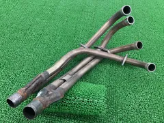 ディバージョン400 エキパイマフラー ヤマハ 純正 中古 バイク 部品 4BP 修復素材に 品薄 希少品 車検 Genuine Wtのサムネイル