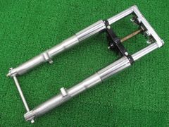 パーツ STRIDSLAND barnacle LITE fork old mtb GT STRIDSLAND* barnacle LITE fork 15mm thru-axle (raw) - BLUE LUG