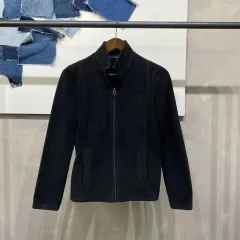 (80) GUESS レディース カジュアル フリース プリーツ ジャケットのサムネイル