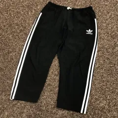 110 adidas ファイヤーバード 3本線 トレーナー トラックパンツ