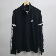 XXL アンブロ ブラック ジップアップ ジャケット