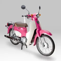 千葉県市川/船橋出品 断捨離【限定】天気の子 ホンダ スーパーカブ110 ピンク 走行426km ほぼ新車 木箱保管のサムネイル