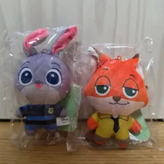 ズートピア ニック ジュディ ぬいぐるみ キーホルダー まとめ