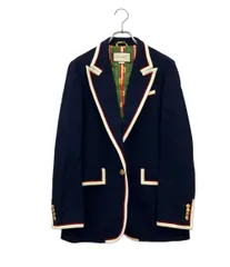 グッチ テーラードジャケット Stretch Viscose Jacket  紺ブレザー レディース SIZE 46 (L) GUCCIのサムネイル