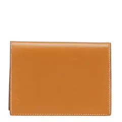 エルメス アジェンダGM 手帳カバー ゴールド ブラウン ボックスカーフ レディース HERMES【1-0231720】のサムネイル