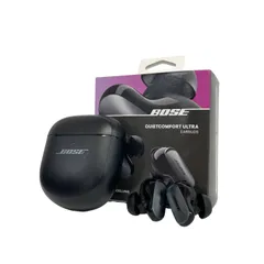 Bose QuietComfort Ultra Earbuds 完全ワイヤレスイヤホン ノイズキャンセリング Bluetooth オーディオ ブラック 中古 T11200283