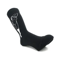 WHIMSY SOCKS ウィムジー ソックス 靴下 KHEIRA BLACK　スケートボード スケボーのサムネイル
