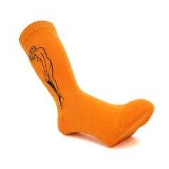 WHIMSY SOCKS ウィムジー ソックス 靴下 CATHIE ORANGE　スケートボード スケボーのサムネイル