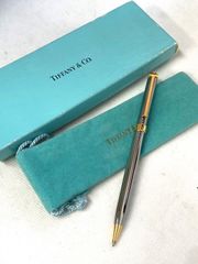 Tiffany & Co. シルバーボールペン 専用ポーチ付き - メルカリ