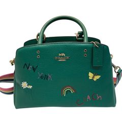 COACH コーチ ショルダーバッグ 2way 限定 伊勢丹 ナチュラルレザー 