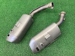 3型隼 純正マフラー（サイレンサー）・ヒートガード ハヤブサ