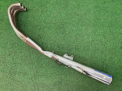超美品 SR400/500 フルチタンマフラー MANXタイプ - メルカリ