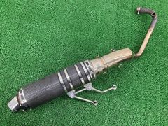 新品シグナスx 焼色カーボンマフラー 社外 se44 se12j 1型～3型まで