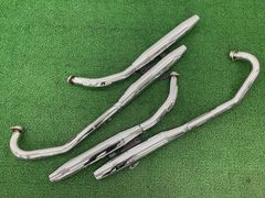 PRETTY RACINGゼファー400/χガニマタブレット管メッキ54パイ - メルカリ