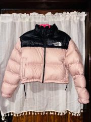 The North Face ショートヌプシ ピンク/ブラック(韓国限定） - メルカリ
