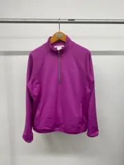 レディース NIKE ゴルフ ハーフジップアップ プルオーバー Tシャツのサムネイル