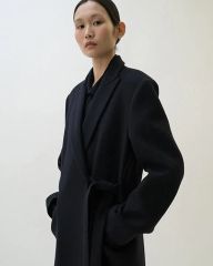 ENOF イナフ wool rever half coat ブラック 02 - メルカリ