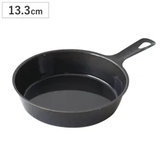 スキレット ミニスキレット 13cm 1P （ 19.5cm オーブン使用可能 鉄 日本製 ラウンド型 丸 円形 1人用 鍋 フライパン アウトドア キャンプ グリルパン 調理器具 料理 )のサムネイル