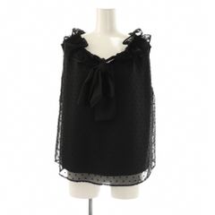 rosary moon Dot Frill Blouse - メルカリ