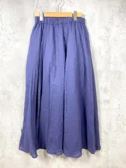 URBAN RESEARCH Sonny Label アーバンリサーチサニーレーベル LA05-25T011 エアリー コットンボイル フレア マーメイド スカート sizeF/紺 ■◇レディース