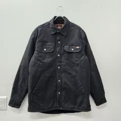 Dickies FLEX ウォッシュ ブラック シャツ ジャケット アウターのサムネイル
