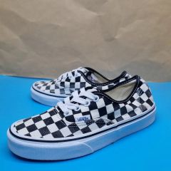 VANS Authentic 25cm 新品 チェッカーボード スマイリー 白黒 - メルカリ