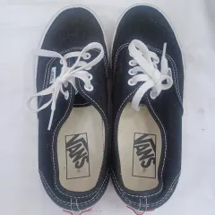 VANS 黒 カンヴァス スニーカー (230)のサムネイル