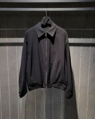 Ssstein WOOL SILK COLLARED ZIP JACKET S - メルカリ