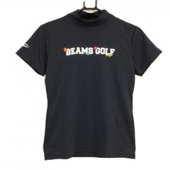未使用級】BEAMS GOLF S スモックネックシャツ ゴルフウェア 黒 - メルカリ