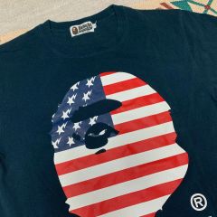 A BATHING APE 星柄 スター ブラック ポロシャツ - メルカリ
