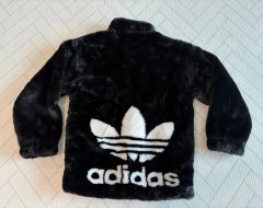 新品 アディダスオリジナルス ビッグトレフォイル フェイクファー 