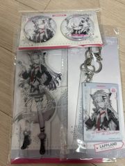 アークナイツ どこでも看板注意喚起アクリルクリップシュウ・リィン