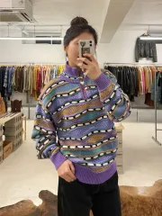 90年代 DESCENTE ケーブル ニットのサムネイル