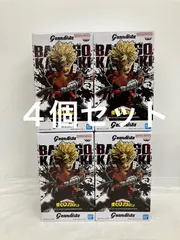 未開封 僕のヒーローアカデミア ヒロアカ Grandista フィギュア 爆豪勝己 4個セット LF5276 f101