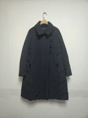 エンポリオアルマーニ(EMPORIO ARMANI) レディース ダウンジャケット ロング丈 ネイビー(L)のサムネイル
