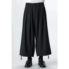 ヨウジヤマモト2025SSボックスプリーツパンツyohjiyamamoto - メルカリ