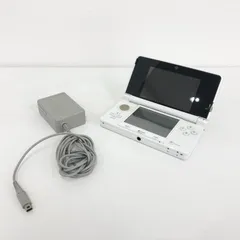 ジャンク ニンテンドー 3DS本体 充電器付き 白 ホワイト CTR-001 ②