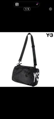 Y-3 YOHJI YAMAMOTO ヨウジヤマモト ブラック ダッフルバッグ ショルダーバッグのサムネイル