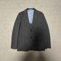 メンズ ISSEY MIYAKE MEN シルクツイードショールカラージャケット