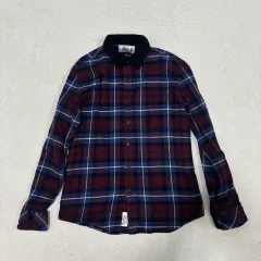 L ビーンポール コーデュロイバイカラー CHECK シャツ 1211-2